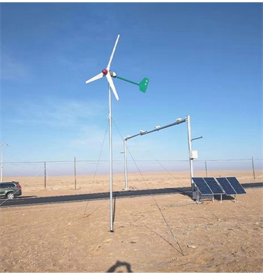 2kW風光互補發電系統在錫林郭勒盟蘇尼特左旗公路監控應用